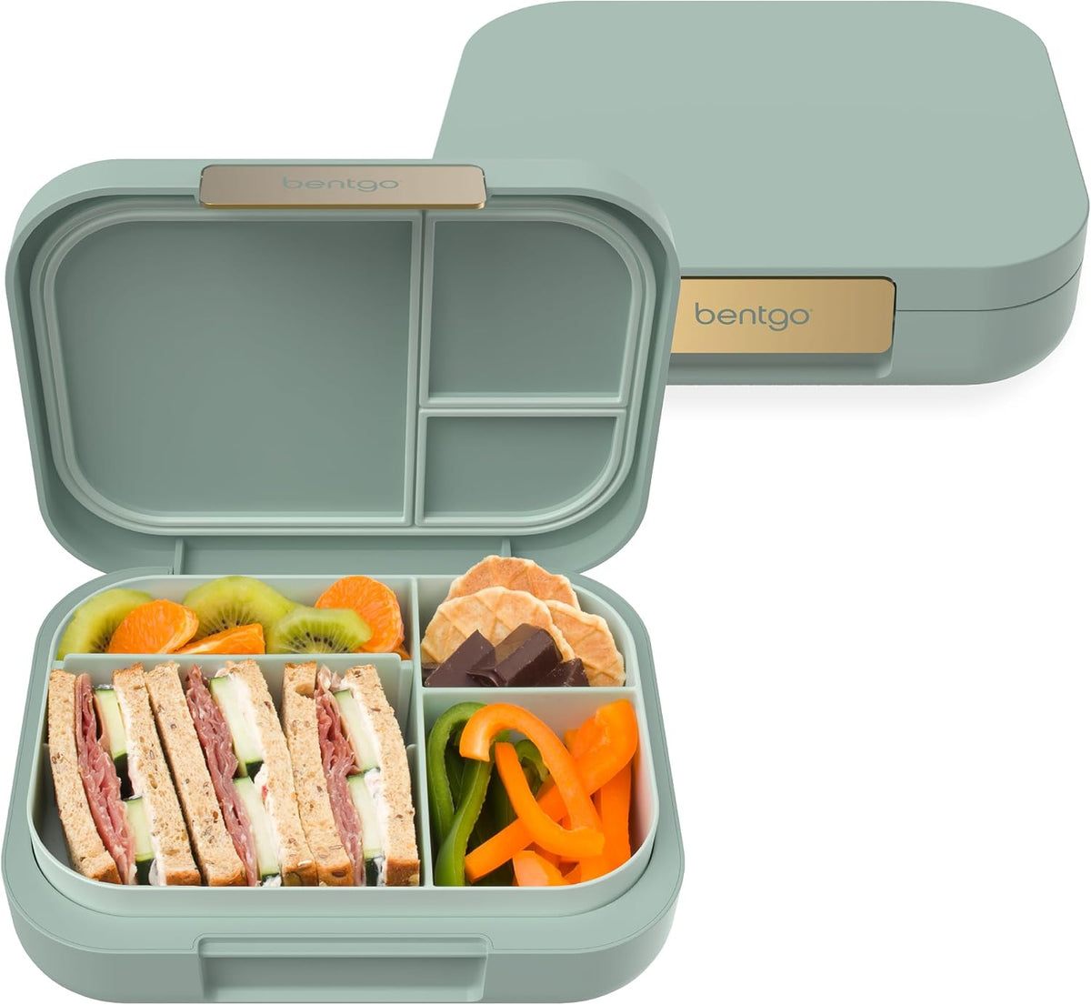 Modern Adult Bento Lunch Box with 3-4 Compartments