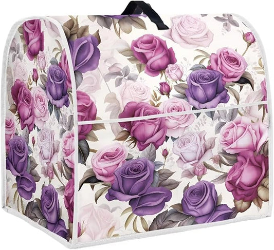 Art Floral Universal Mixer Cover | Compatible with 6-8 Quart Tilt Head & Bowl Lift Mixers | Dust Protector with Pockets & Easy-to-Clean Design