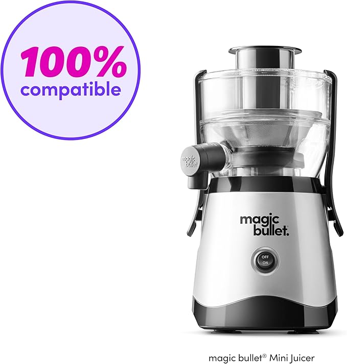 magic bullet Mini Juicer 16oz Juice Cup with To Go Lid