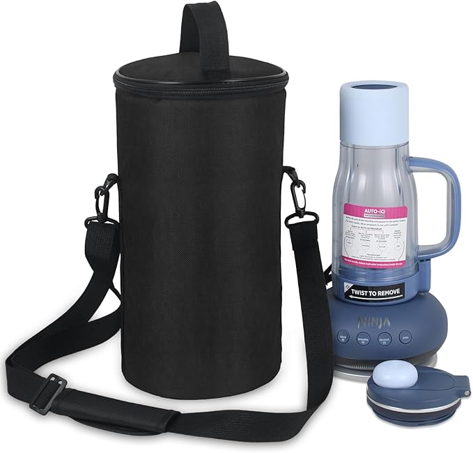 Carrying Bag for Ninja BlendBOSS Personal Smoothie Blender, Portable Blender Travel Carrier Case, Thick Padded for Protection丨Adjustable Shoulder Strap, Bag Accessories for Ninja BlendBOSS