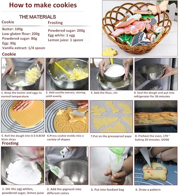 Weather Cookie Cutter Set for Baking - 9 Piece - Rainbow Cloud Lightning Bolt Raindrop Sun Shooting Star Moon Snowflake Cookie Cutters Shapes Molds for Kids Holiday Birthday Party Supplies Favors