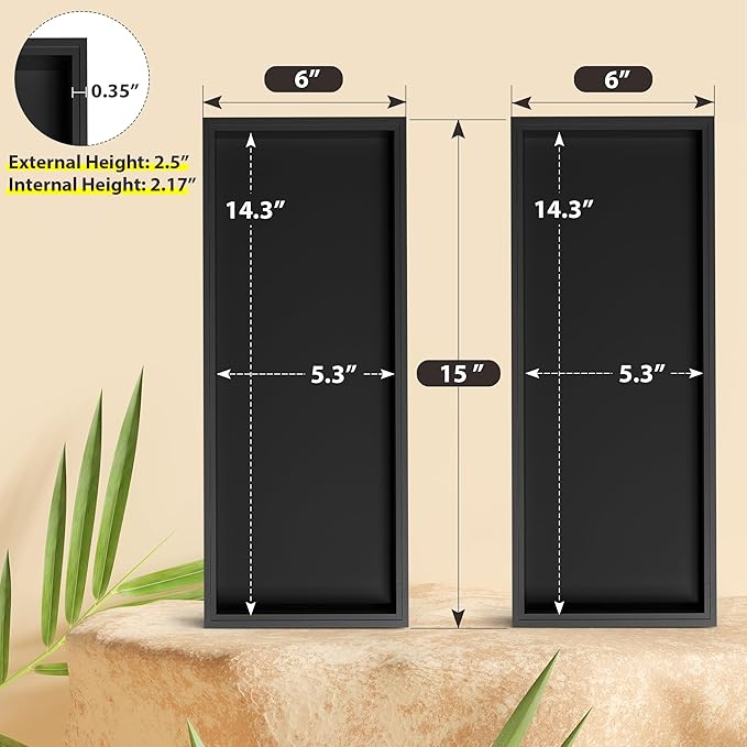 Kitchen Drawer Organizer Bins, Stackable Bamboo Drawer Organizer for Silverware, 2 Pcs Toilet Paper Basket Holder, Wood Bathroom Tray Countertop