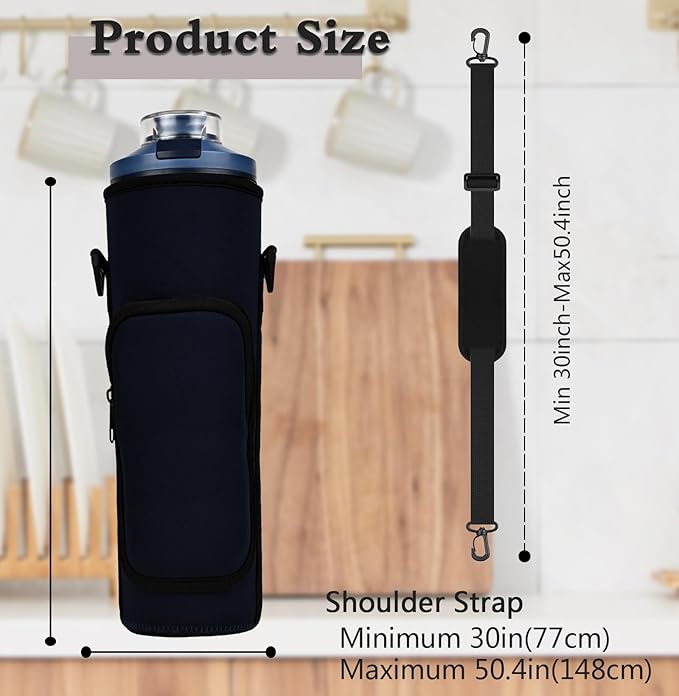 Portable Blender Storage Bag Sleeve for Nj Blast Max Portable Blender with Shoulder Strap and Accessory Pocket for Nj Blast Max BC251NV/BC251GY/BC251MT/BC251PK/BC251LD Blender