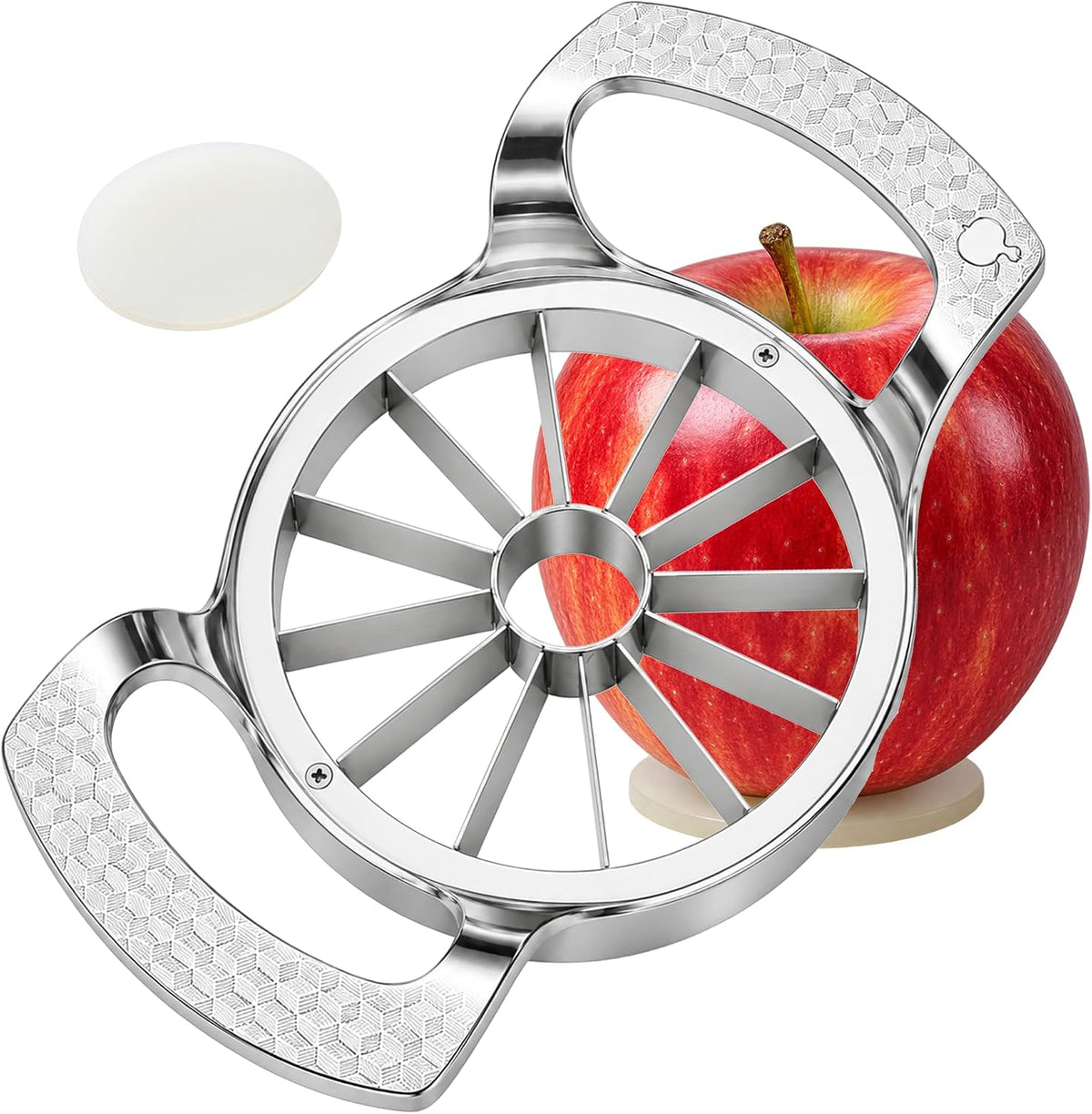 Apple Slicer and Corer, 12 Even Slices for Apples Up to 4 Inches