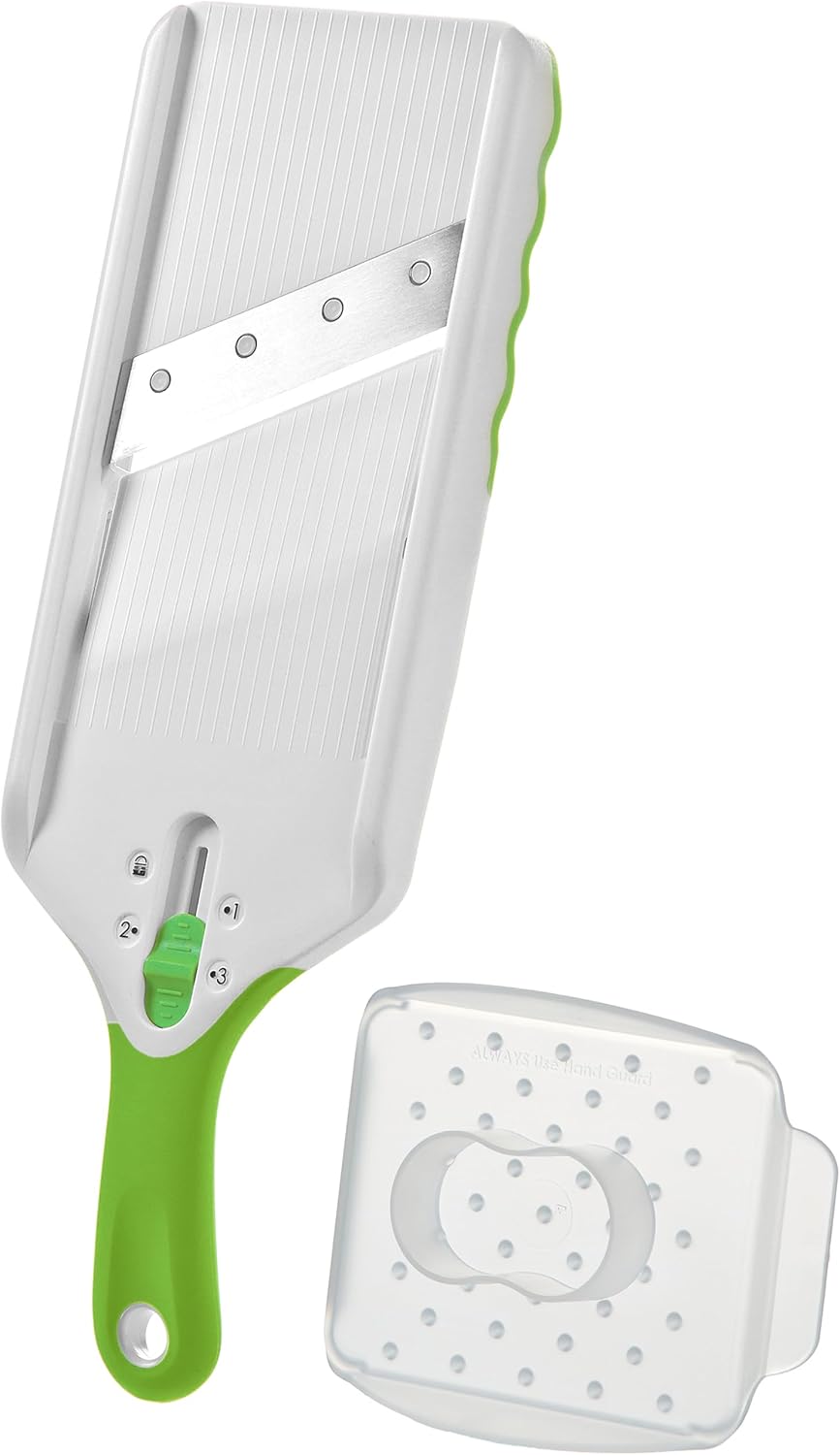 Adjust-A-Slice Mandoline Slicer with Adjustable Thickness