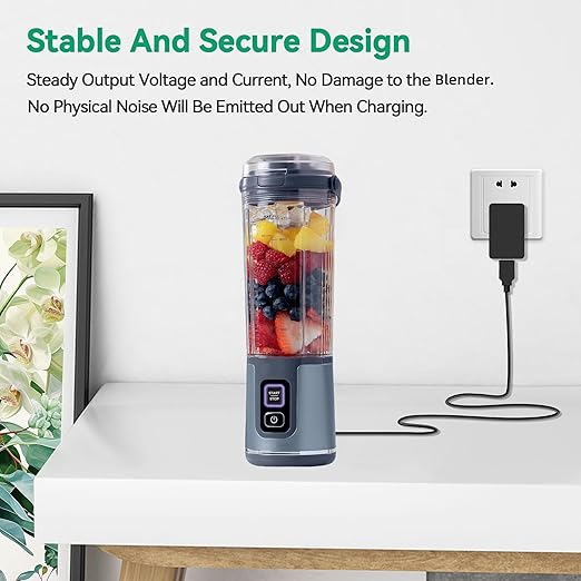 Portable Blender USB Charging Cable Cord Compatible with Ninja BC155PS BC151BK BC151CR BC151NV BC151EM BC151PR BC151WH Portable Blender