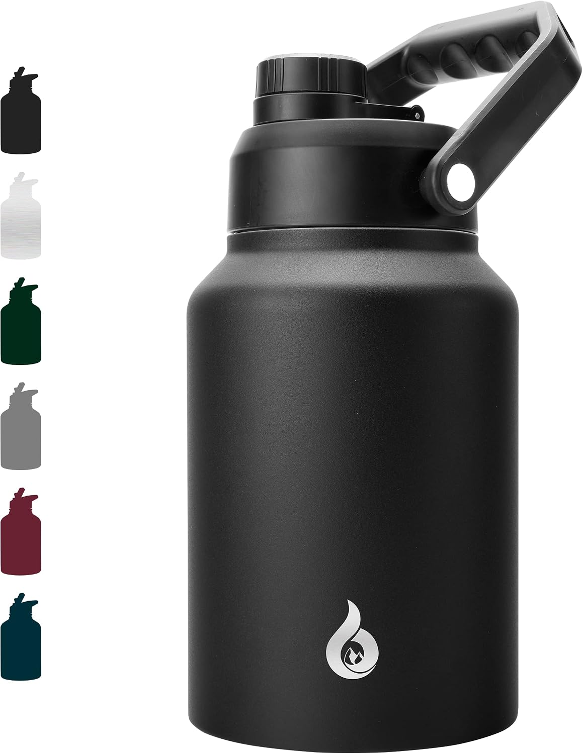 64oz Insulated Water Bottle, Half Gallon Stainless Steel Water Jug