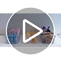 6 Pack Pantry Organizers and Storage, Food Storage Containers with 3 Removable Divider for Kitchen, Fridge, Cabinet Organization, Clear Plastic Storage Bins for Snacks, Spice Packets, Packets, Pouches