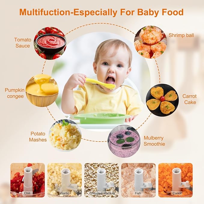 Manual Food Processor Vegetable Chopper, Portable Hand Pull String Garlic Mincer Onion Cutter for Veggies, Ginger, Fruits, Nuts, Herbs, etc., 900ml
