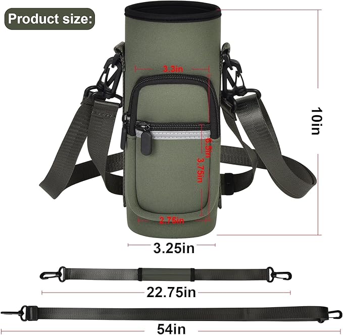 SAIKA Personal Blender Bag for Ninja Blast Max BC251/ BC151, Portable Cordless Blender Carrying Case with Reflective Strip, Shoulder Strap, Handle and Accessories Pocket (Cover Only) (Grey)