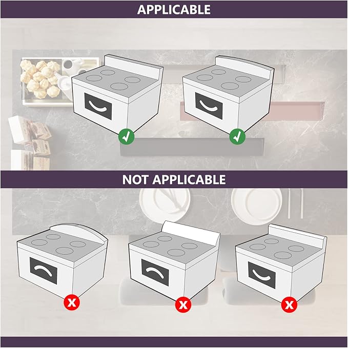 STUTOV Stove Shelf for Stove Top, Spice Rack Organizer, Easy Installation, Kitchen Storage Solution, with Standard 30" Length, Brushed Stainless Steel, Non Magnate (Stainless Steel)
