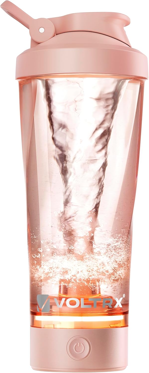 Premium Electric Protein Shaker Bottle, Made with Tritan - BPA Free - 24 oz Vortex Portable Mixer Cup/USB Rechargeable Shaker Cups for Protein Shakes