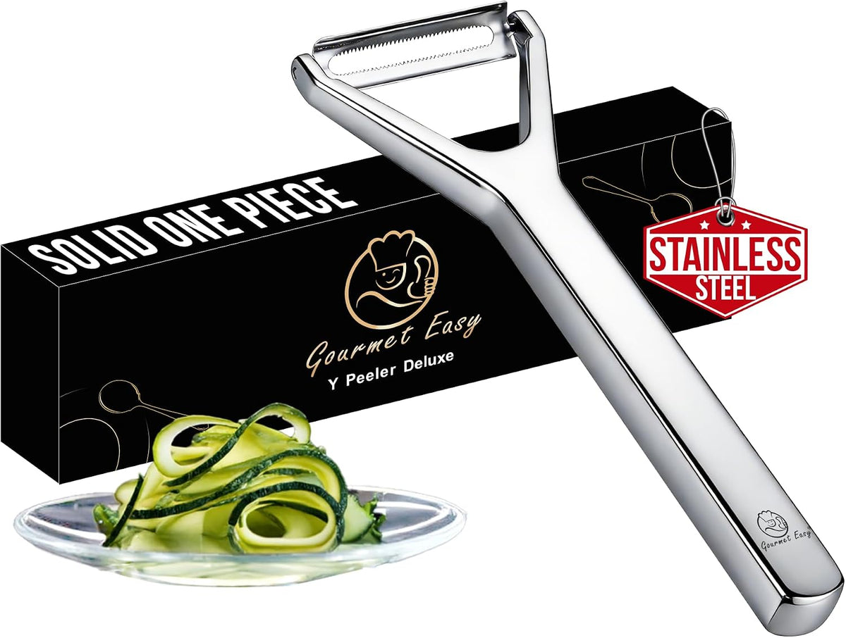 Vegetable Peeler, Ultra Sharp Blade, Stainless Steel Y Peeler