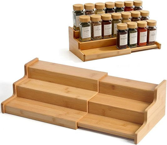 Spice Rack Organizer For Cabinet, Spice Organization For Cabinet, 1 Pack, Medium