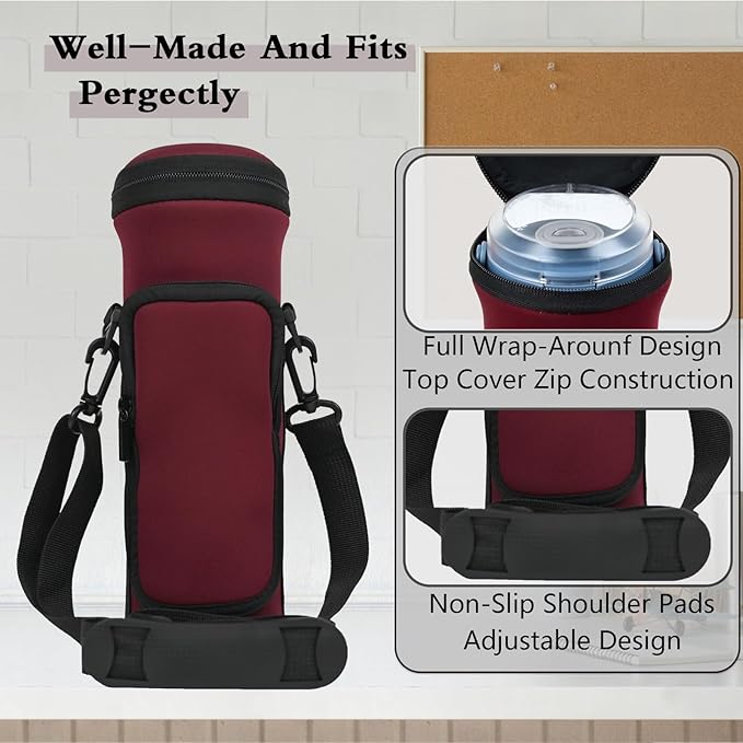 Portable Blender Storage Bag Sleeve for Nj Blast Portable Blender with Shoulder Strap and Accessory Pocket compatible with BC151NV/BC151BK/BC51NV/BC151CR/BC151EM 18oz Blast Blender