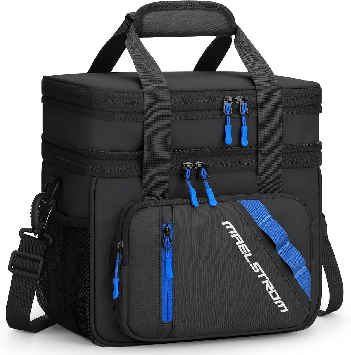 Insulated Lunch Box, 20L Double Deck Cooler Bag for Men Women