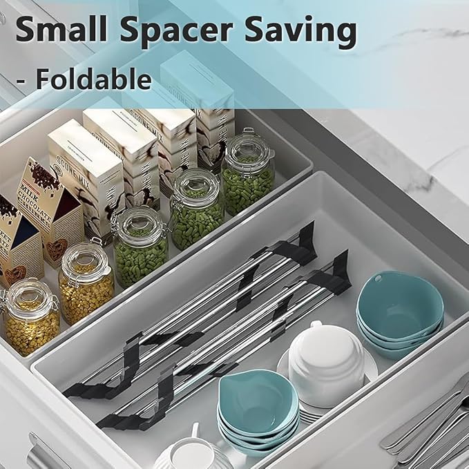 Credon Triangle Roll Up Dish Drying Rack, Foldable Multipurpose Corner Sink Caddy, Stainless Steel Anti Slip and Rust Proof Kitchen Sink Drainer Organizer, Small Space Solutions (Black)