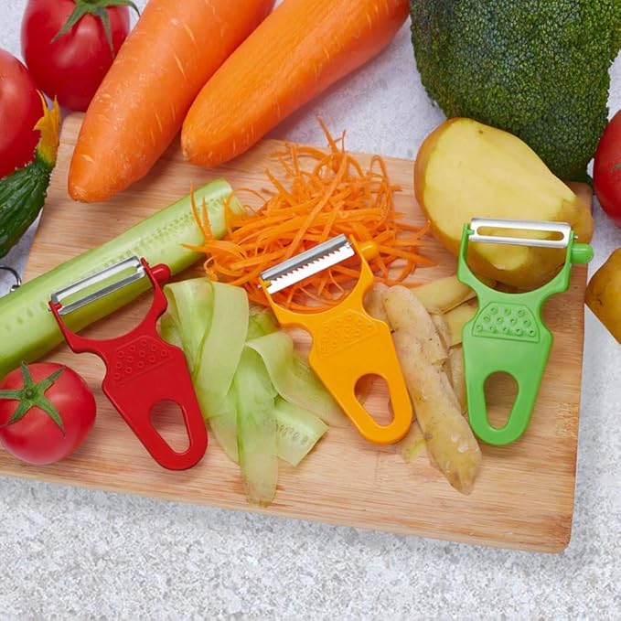 LHS Vegetable Chopper, Pro Onion Slicer Dicer Cutter Shredded- Cheese & Veggie Plus Peeler and Julienne with 8 Blades (Green)