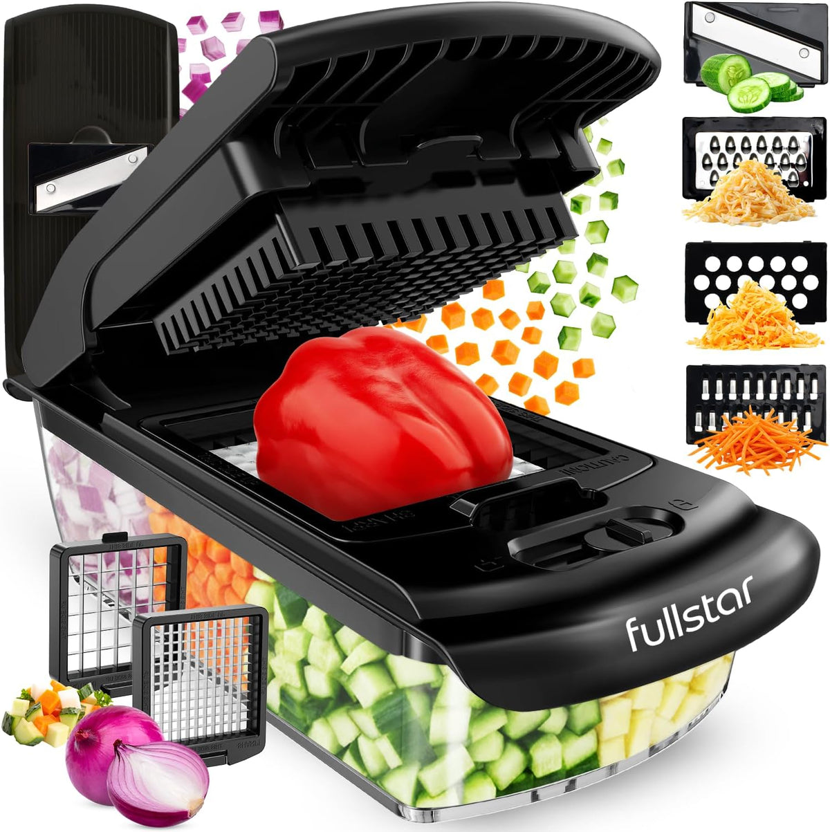 Pro Original Vegetable Chopper & Mandoline Slicer 6-in-1 Prep Tool