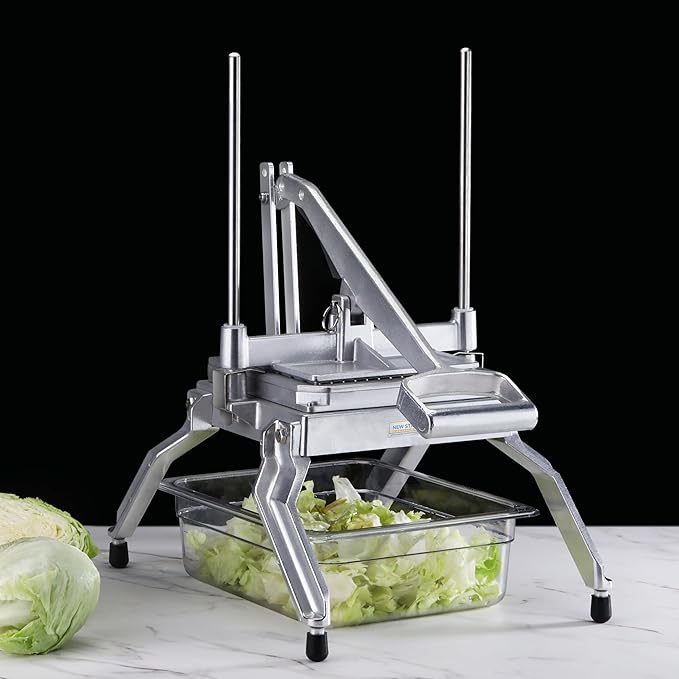 New Star Foodservice Extra Heavy Duty Aluminum Frame Vegetable Slicer Lettuce Cutter (1 Inch Cut)