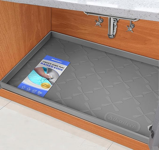 34" x 19" Under Sink Mat Waterproof