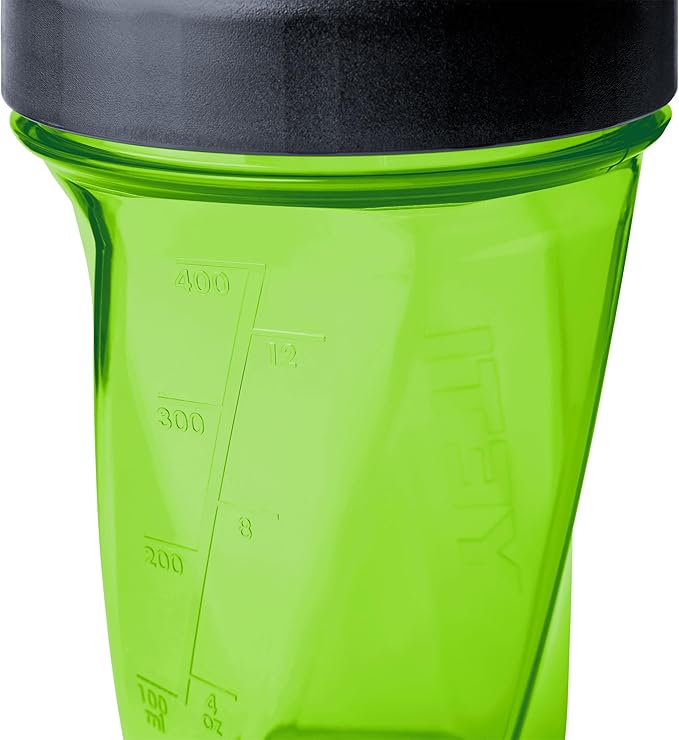 YETI Yonder Helimix Vortex Blender Shaker Bottle Holds up to 20oz | No Blending Ball or Whisk | USA Made | Portable Pre Workout Whey Protein Drink Shaker Cup | Dishwasher Safe, Venom