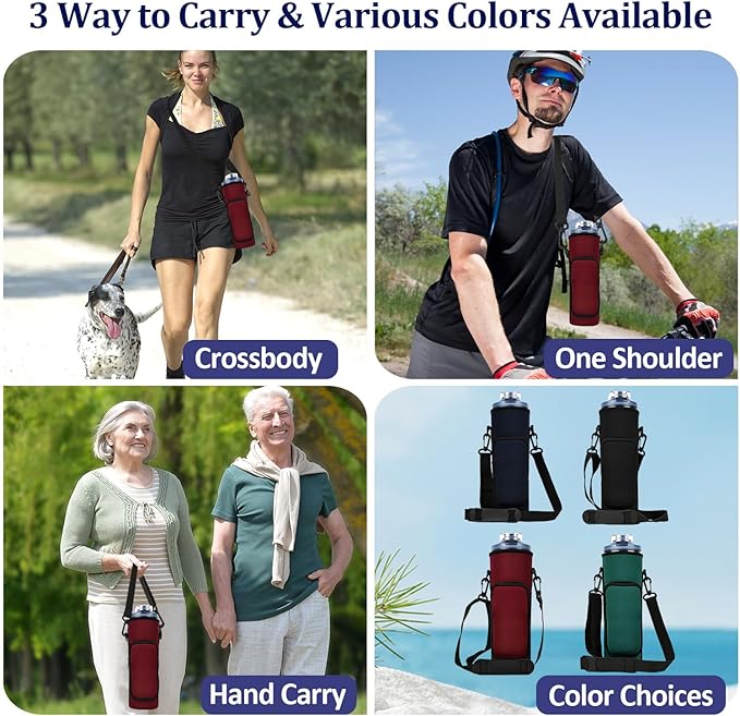 Storage Sleeve Bag for Ninja Blast Max Portable Blender with Shoulder Strap and Accessory Pocket compatible with BC251NV/BC251IV/BC251GY/BC251MT/BC251PK/BC251LD/BC251SL, 22 oz (Claret)