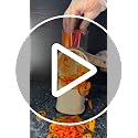 Rotary Cheese Grater, Large Vegetable Food Shredder, 5 Blades