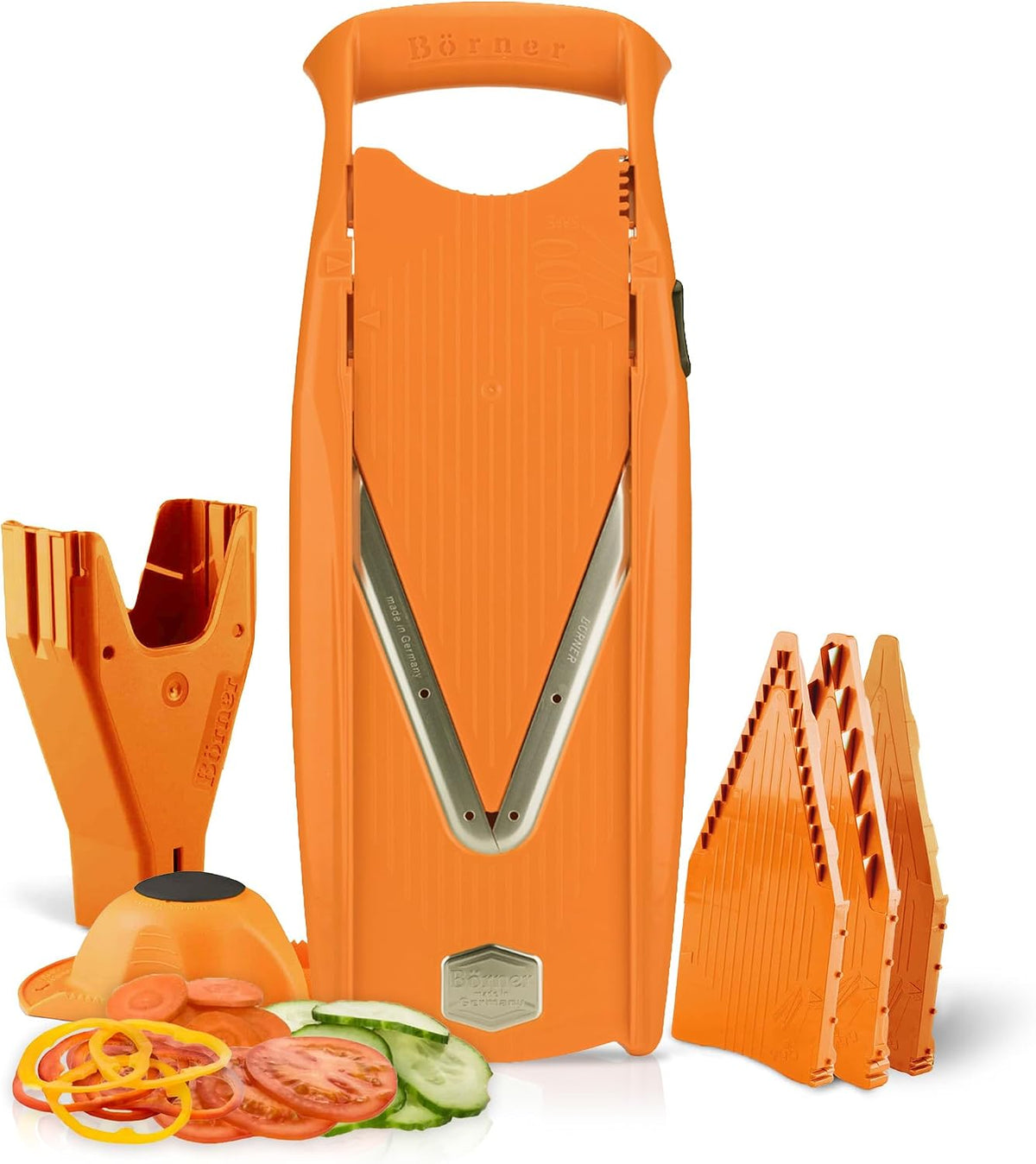 V Power Mandoline, V-7000, Orange