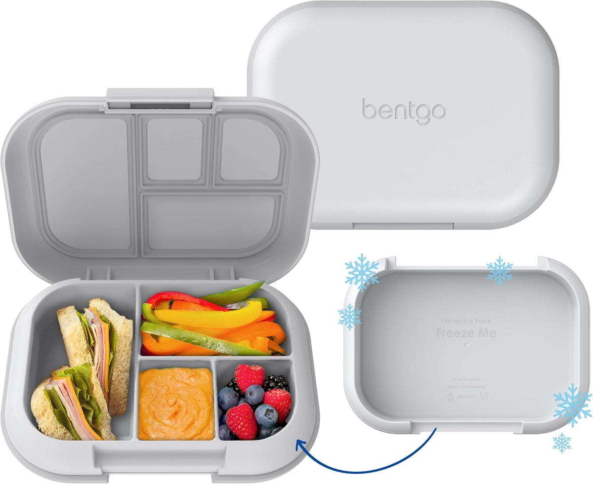 Chill Kids 4-Compartment Bento Box Leakproof Lunch Box