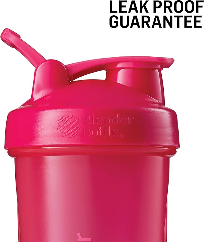 BlenderBottle Classic Shaker Bottle Perfect for Protein Shakes and Pre Workout, 28-Ounce (2 Pack), Pebble Grey