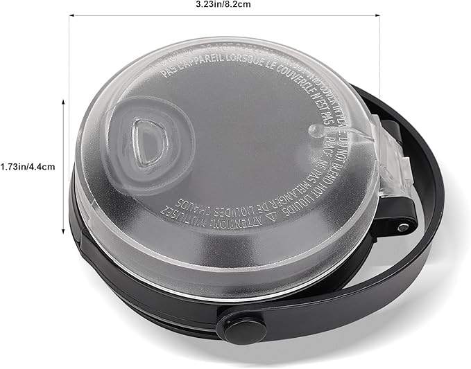 Sip Lid with Carry Handle Compatible with Ninja Blast Portable Blender BC100 & BC151 Series Cups 18 Oz Blending Vessel, Sip Seal Spout Lids, Dishwasher Safe, Leakproof Lid Accessories,