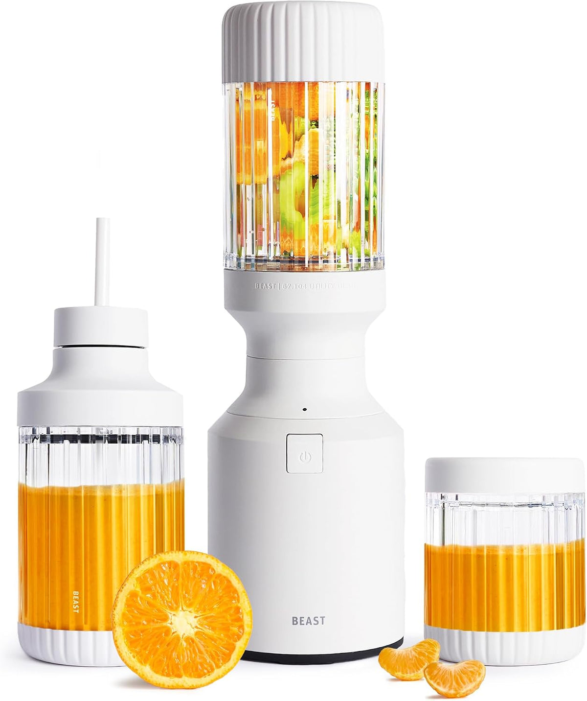 Beast Mini Blender Plus, Countertop Blender, Cloud White, 600W