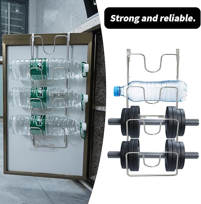 22.75" The-Cabinet Pot Lid Organizer,Silver Cantilever Racking 304 Stainless Steel Pot Cover Support 4 Tier Pot Lids Holders