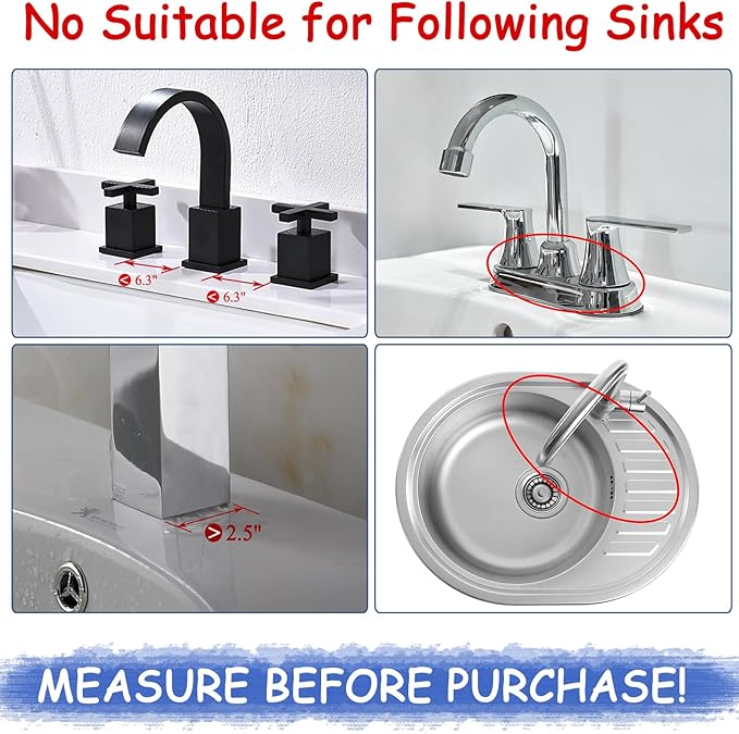 Amerner Kitchen Sink Splash Guard, Silicone Faucet Guard & Draining Mat, 10° Large Slope Sink Faucet Mat Splash Guard, Bathroom Sink Organizer, Kitchen Sink Accessories Gadgets, 14.2” x 5.1”, Gray