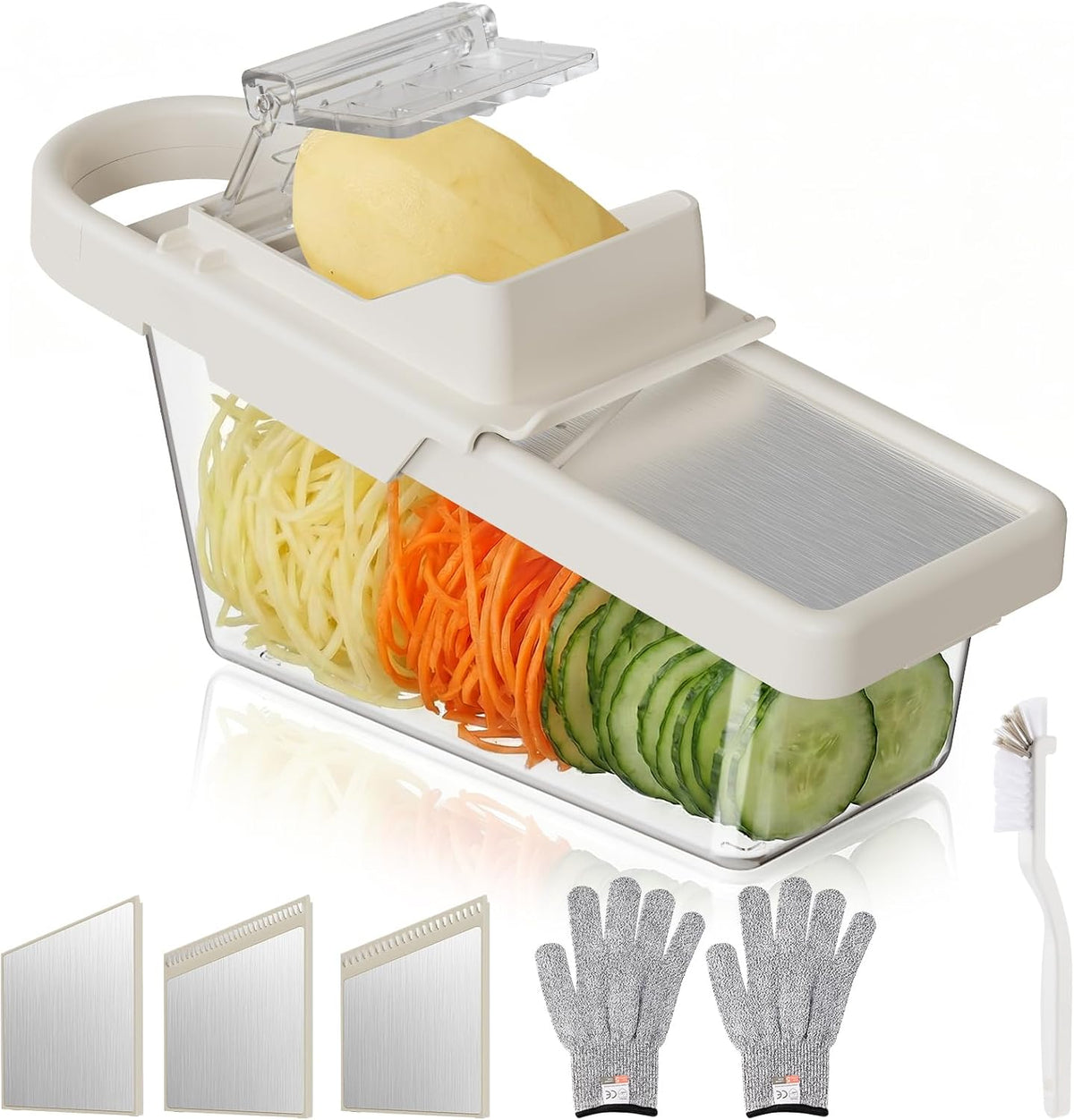 Mandoline Slicer For Kitchen With Container,Mandoline Food Slicer