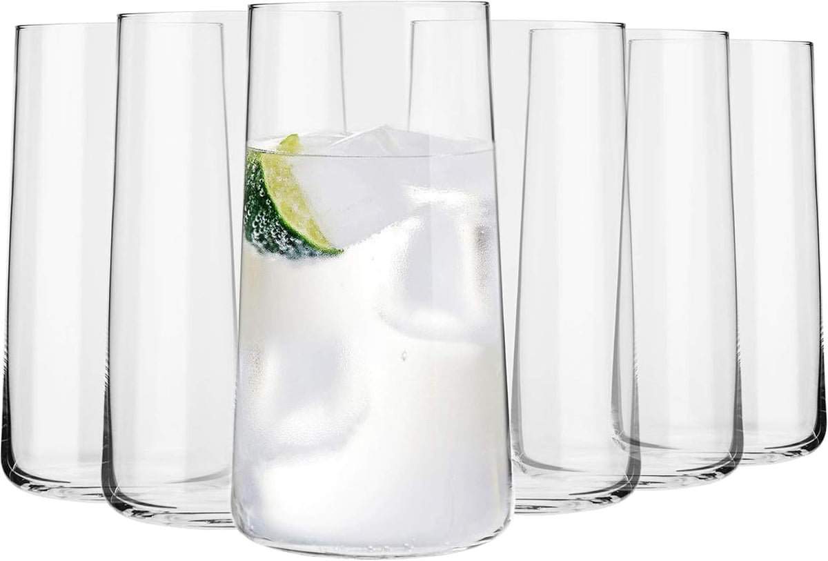 Water Glasses Set of 6, 18.6 oz, Avant-Garde Collection