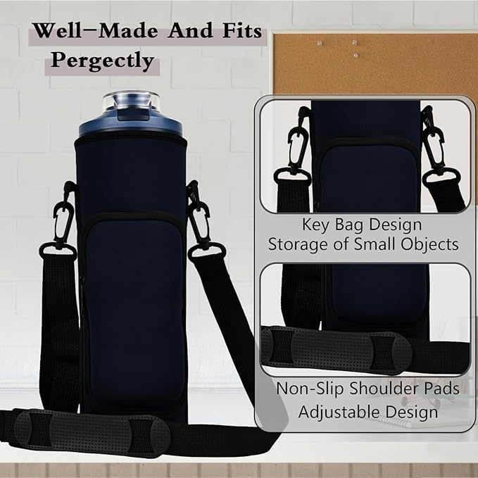 Portable Blender Storage Bag Sleeve for Nj Blast Max Portable Blender with Shoulder Strap and Accessory Pocket for Nj Blast Max BC251NV/BC251GY/BC251MT/BC251PK/BC251LD Blender