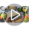 By Reston Lloyd Mandoline Slicer V6 (Starter Set) • Stainless Steel Slicer with V-Blade • Adjustable Kitchen Slicer for Vegetables & Fruits • Various Thicknesses & Grater