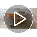 Large Clear Storage Bins with Lids, Stackable Containers, 4 Pack