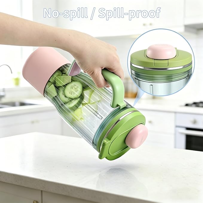 2 PCS Replacement Seal for Ninja BlendBOSS Personal Smoothie Tumbler, Food-Grade Silicone Gasket, Leak-Proof & Durable, Compatible with Ninja Blend BOSS Tumbler (Avocado-Green)