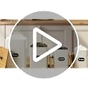 Kitchen Canisters, Airtight Canister Sets for Kitchen Counter, Kitchen Canisters for Countertop Set of 4, Coffee Tea Sugar Flour Spice Tin Jars Food Storage Container with Lid(White)