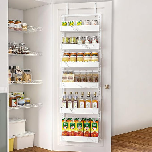 6-Tier Over the Door Pantry Organizer, 1 Pack