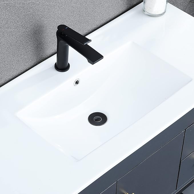 Universal Bathroom Sink Stopper - Bounce Wash Basin Drain Filter, Stainless Steel Pop Up Drain Stopper, 1.25" Bullet Core Sink Stopper, Sink Drain Plug with Anti-Clogging Strainer, Oil Rubbed Bronze