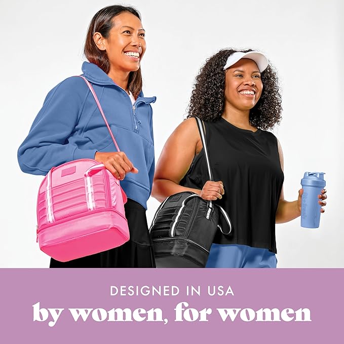 Fit & Fresh Shaker Bottle, Leak Proof Sports Blender Bottle Easy to Clean, Durable Protein Shaker Cup 24 oz.with Unique Agitator for Smooth Mixing, Cornflower Blue