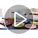 Meat Slicer, 200W Electric Food Slicer with 2 Removable 7.5" Blades