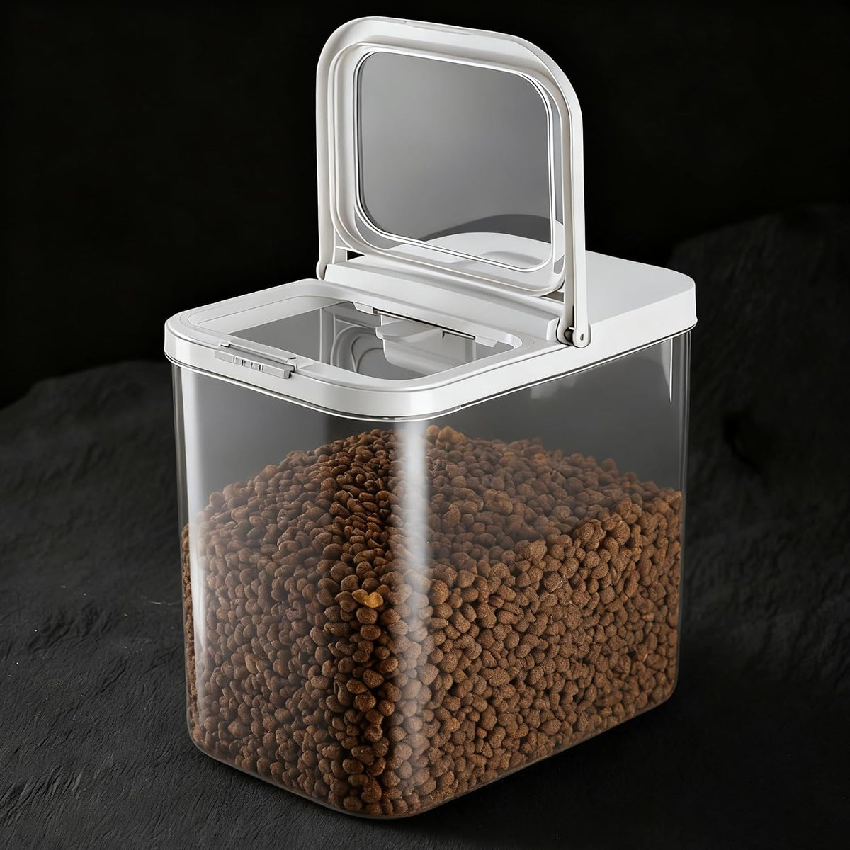 Pet Food Storage Containers With Lids & Scooper