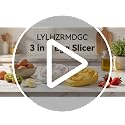 1 Pcs Heavy Duty Egg Slicer with 3 Cutting Modes, Stainless Steel Egg Cutter for Hard Boiled Eggs, Strawberry, Grape, Mushroom, Kitchen Dicer Tool, Send Goods From Local Warehouse