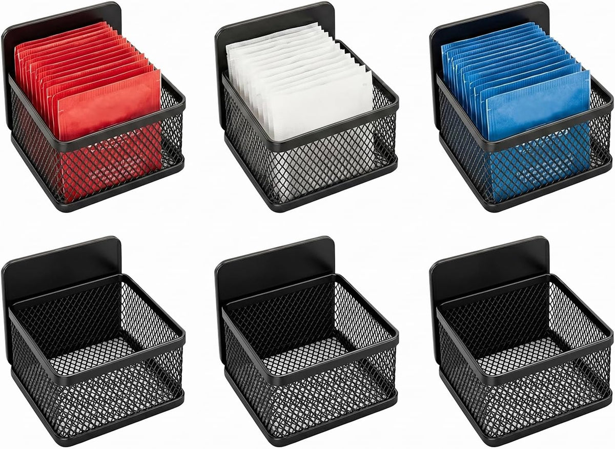 6 Pack Magnetic Tea Bag Organizer, Tea Organizer for Refrigerator