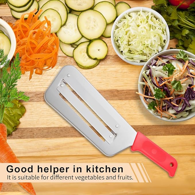Cabbage Shredder for Coleslaw Sauerkraut cabbage slicer Cutter Chopper kitchen Knife Cabbage Peeler Lettuce Shredder lettuce Knife Cabbages Graters for Kitchen Fruit Vegetable Slicer Mandoline Slicers